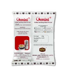 Gemini Fresh Roast and Ground Filter Coffee Powder 200 Gm