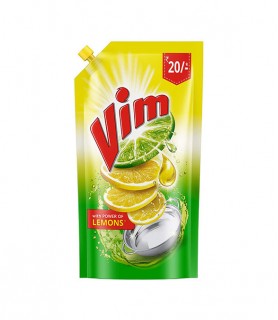 Vim Dishwash Liquid 155 Ml Pouch