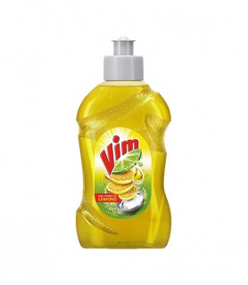 Vim Dishwash Liquid Gel Lemon 250 Ml